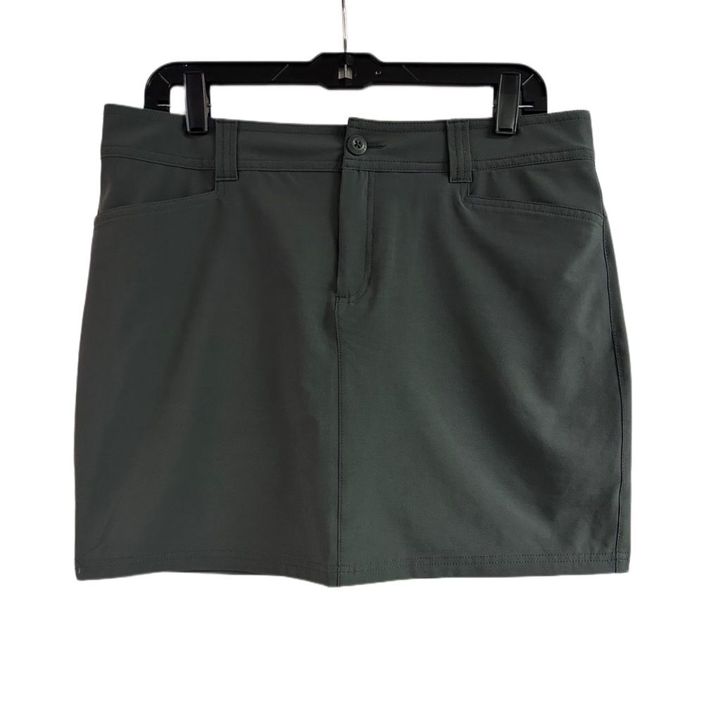 Eddie Bauer Gray Golf Skort Size 8